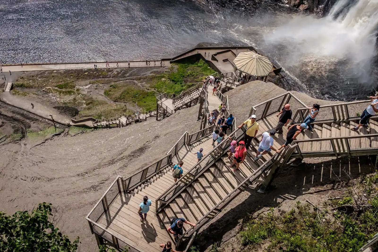 Montmorency Falls staircases