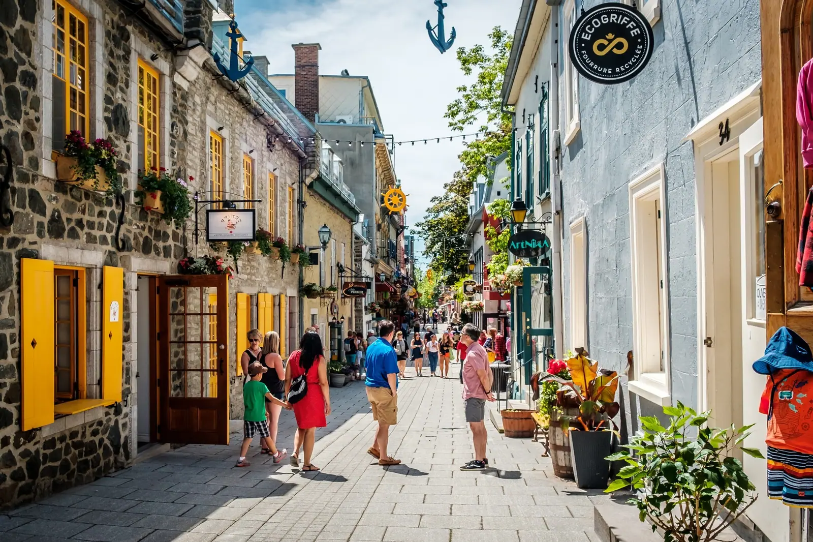 Rue du Petit-Champlain in Quebec City