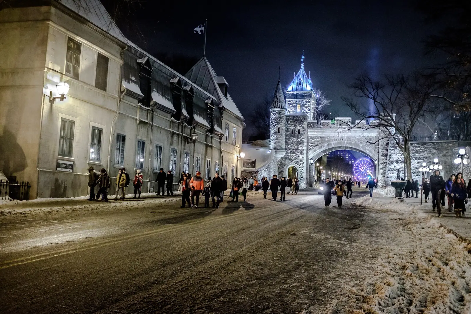 Porte Saint-Louis leading to the Château Frontenac