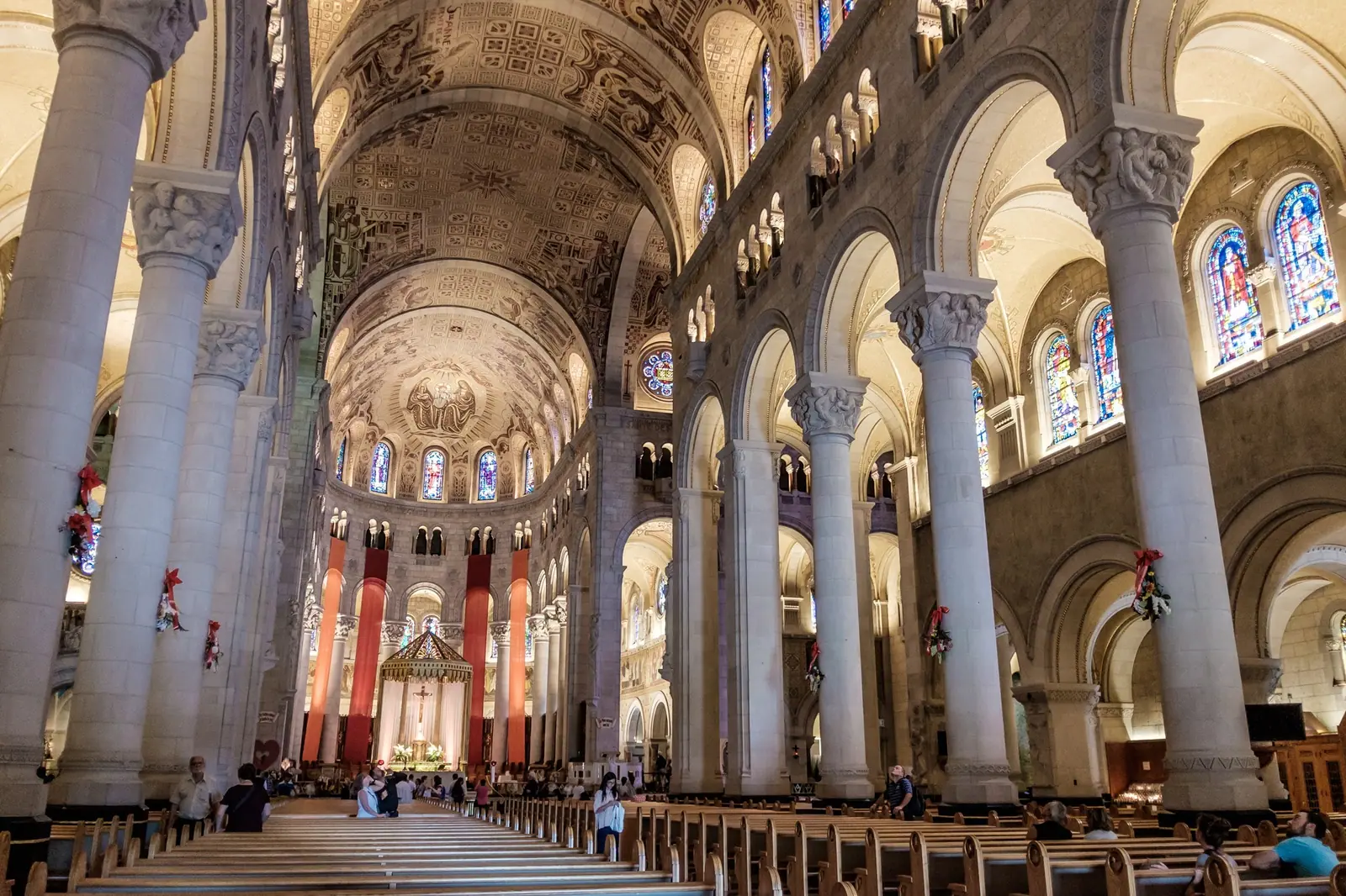 Interior of the Basilica of Sainte-Anne-de-Beaupré
