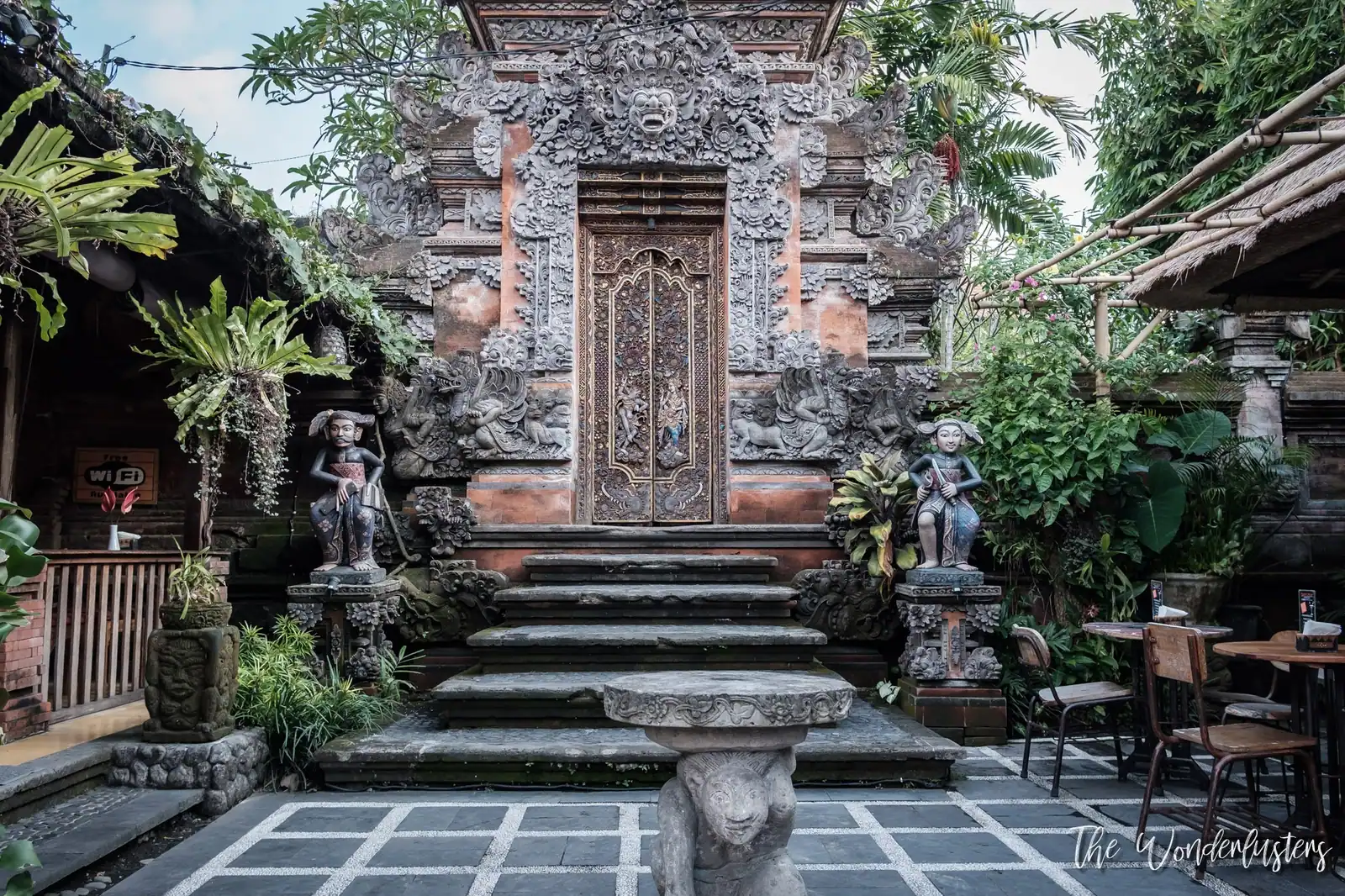 A Hindu temple in Ubud