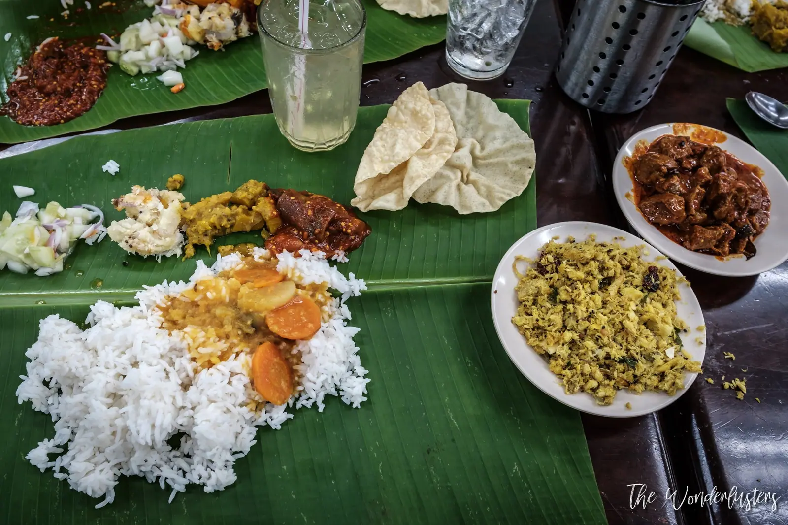 Banana leaf rice