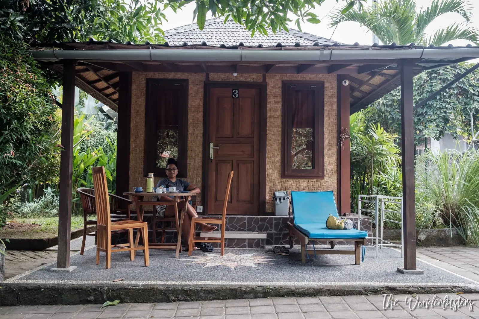 Our bungalow on the Bukit Peninsula