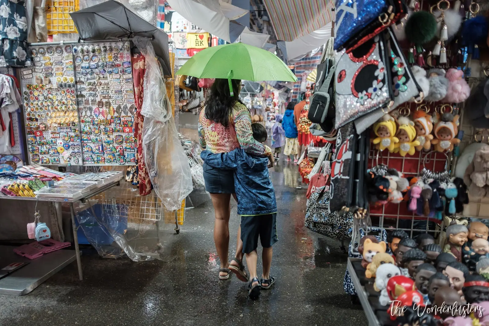 Stalls at the Ladies' Market, Mong Kok