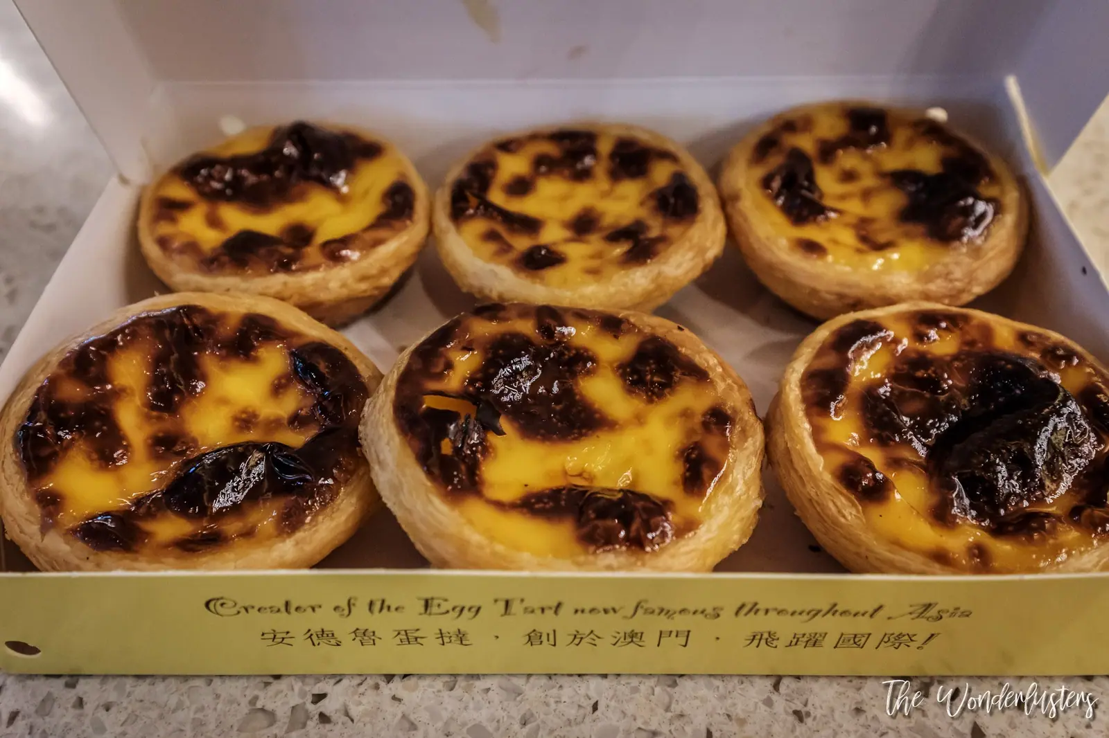 Macau egg tart