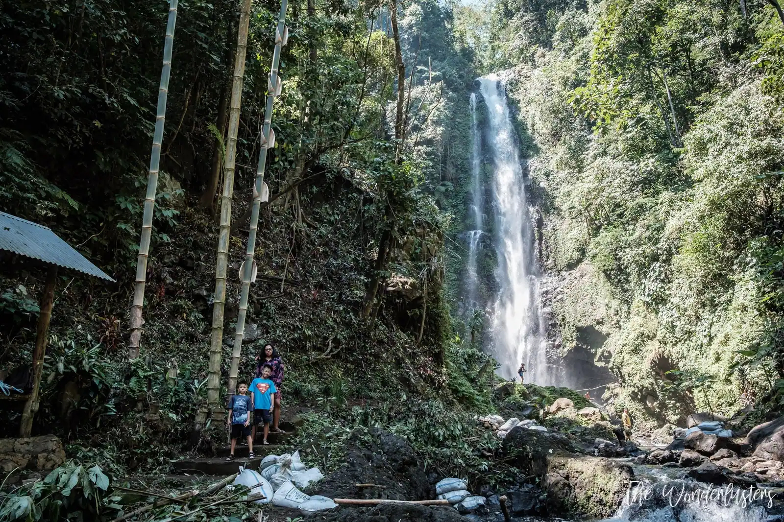 Melanting waterfall near Munduk