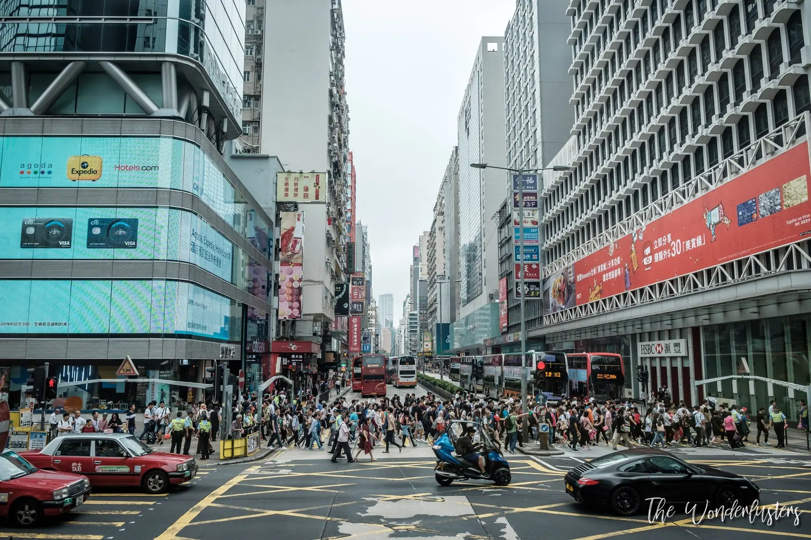 Nathan Road in Kowloon