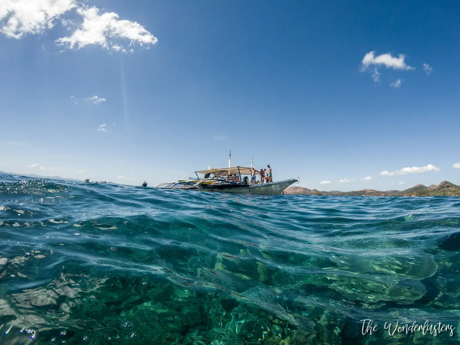 Our Boat for Island Hopping