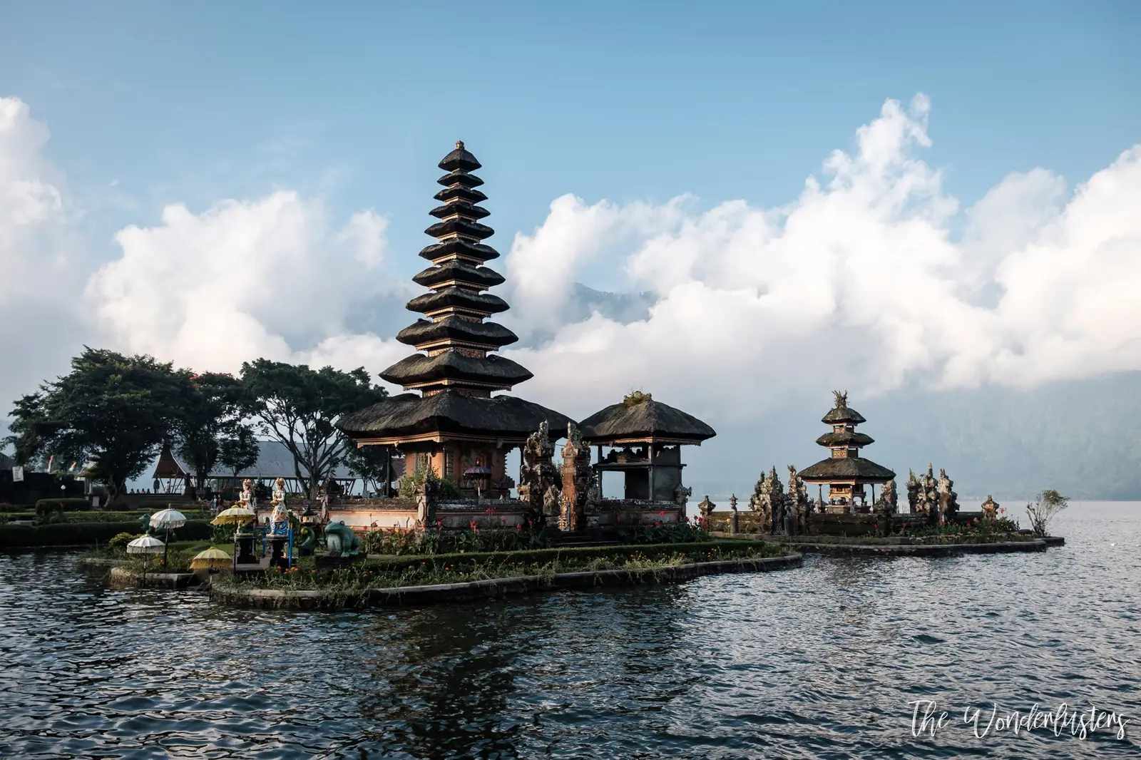 Pura Ulun Danu Bratan temple on Lake Beratan
