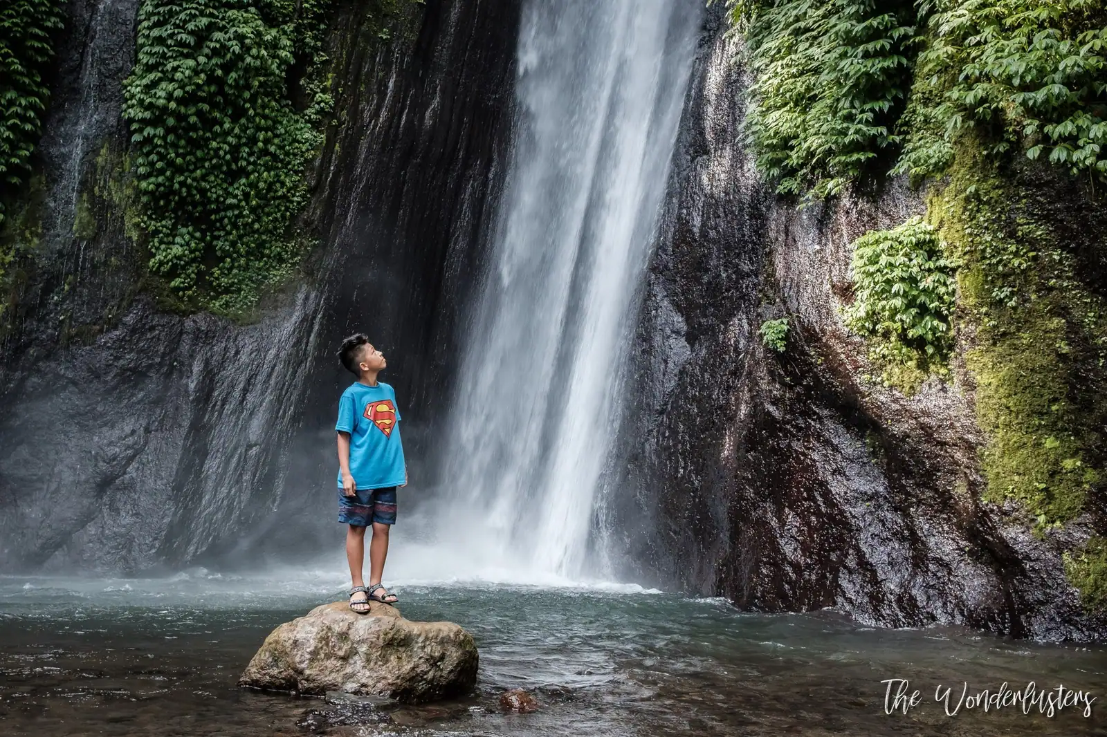 Red Coral Waterfall near Munduk