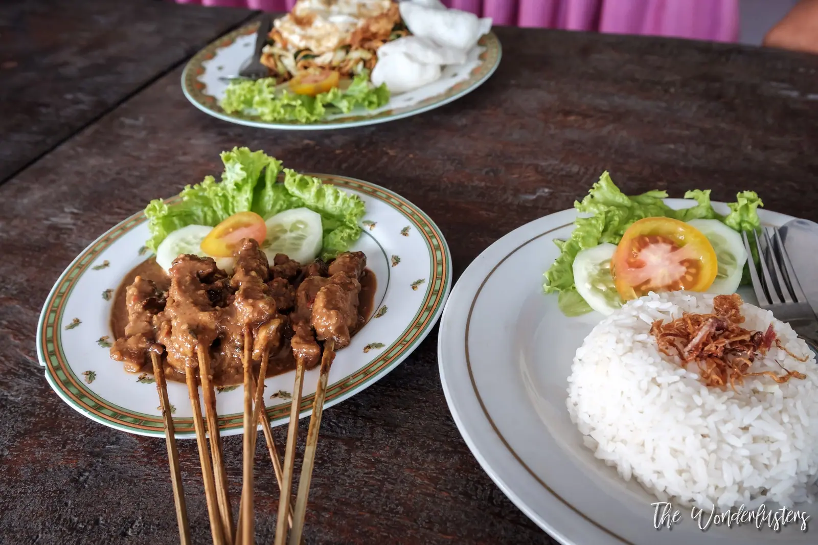 Sate Ayam chicken skewers