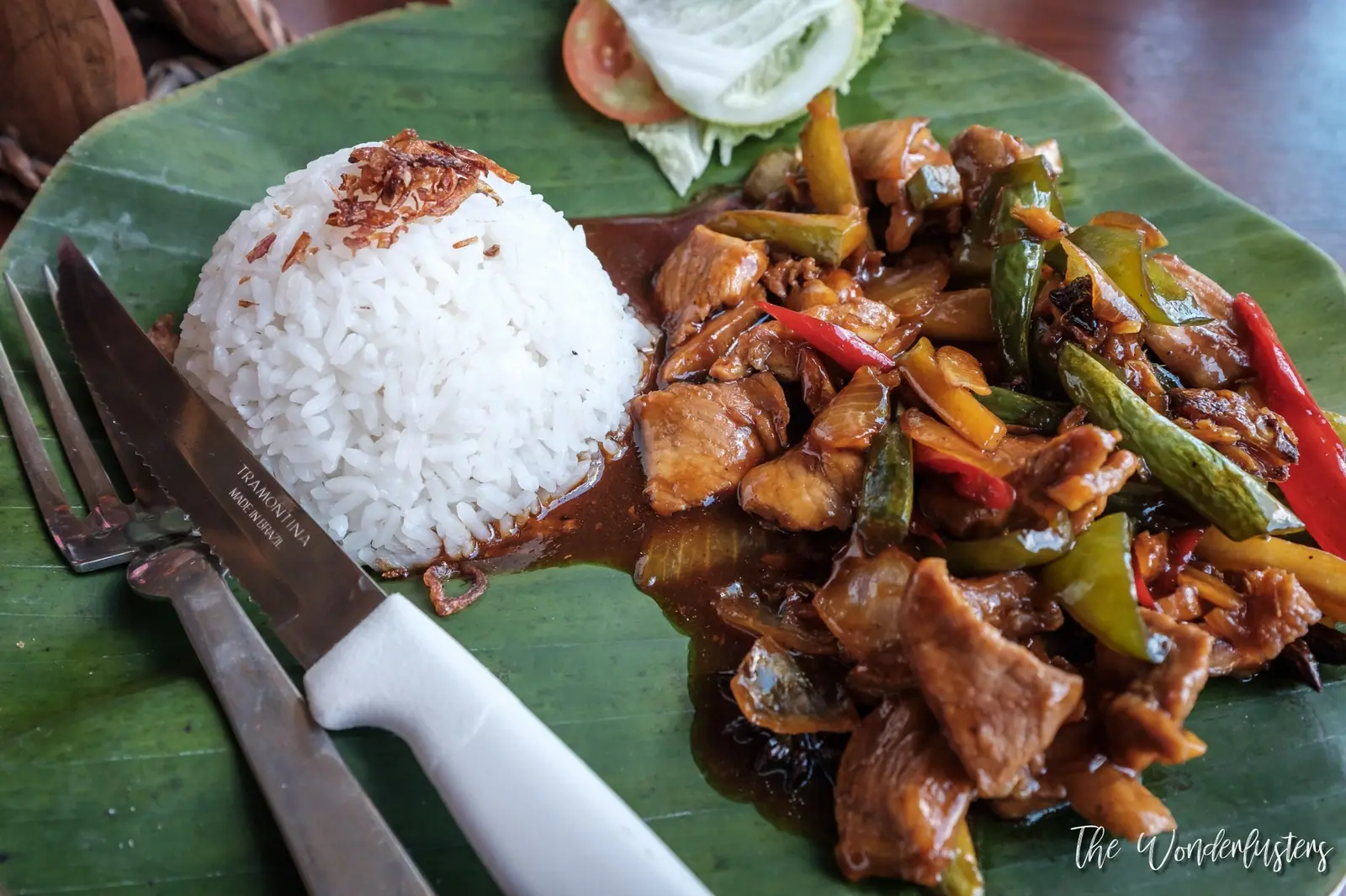Sautéed dish in Bali