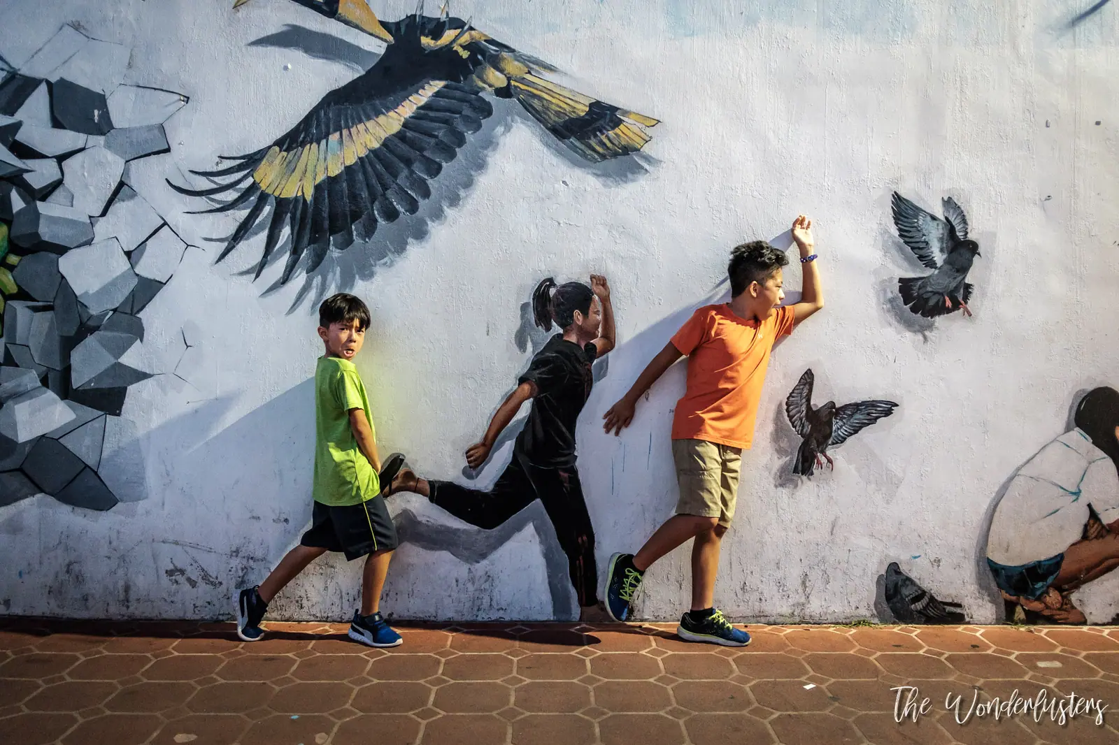 Another street art mural in Kuching