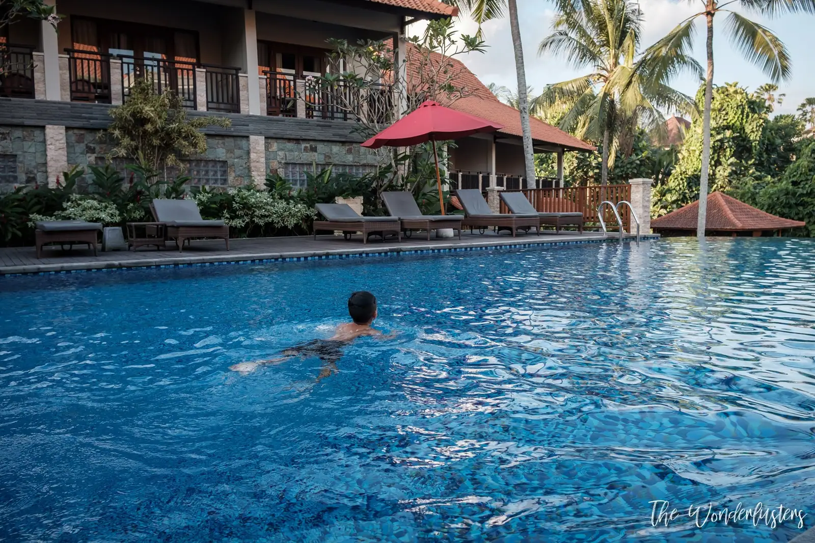 Infinity pool at Best Western Premier Agung Resort Ubud