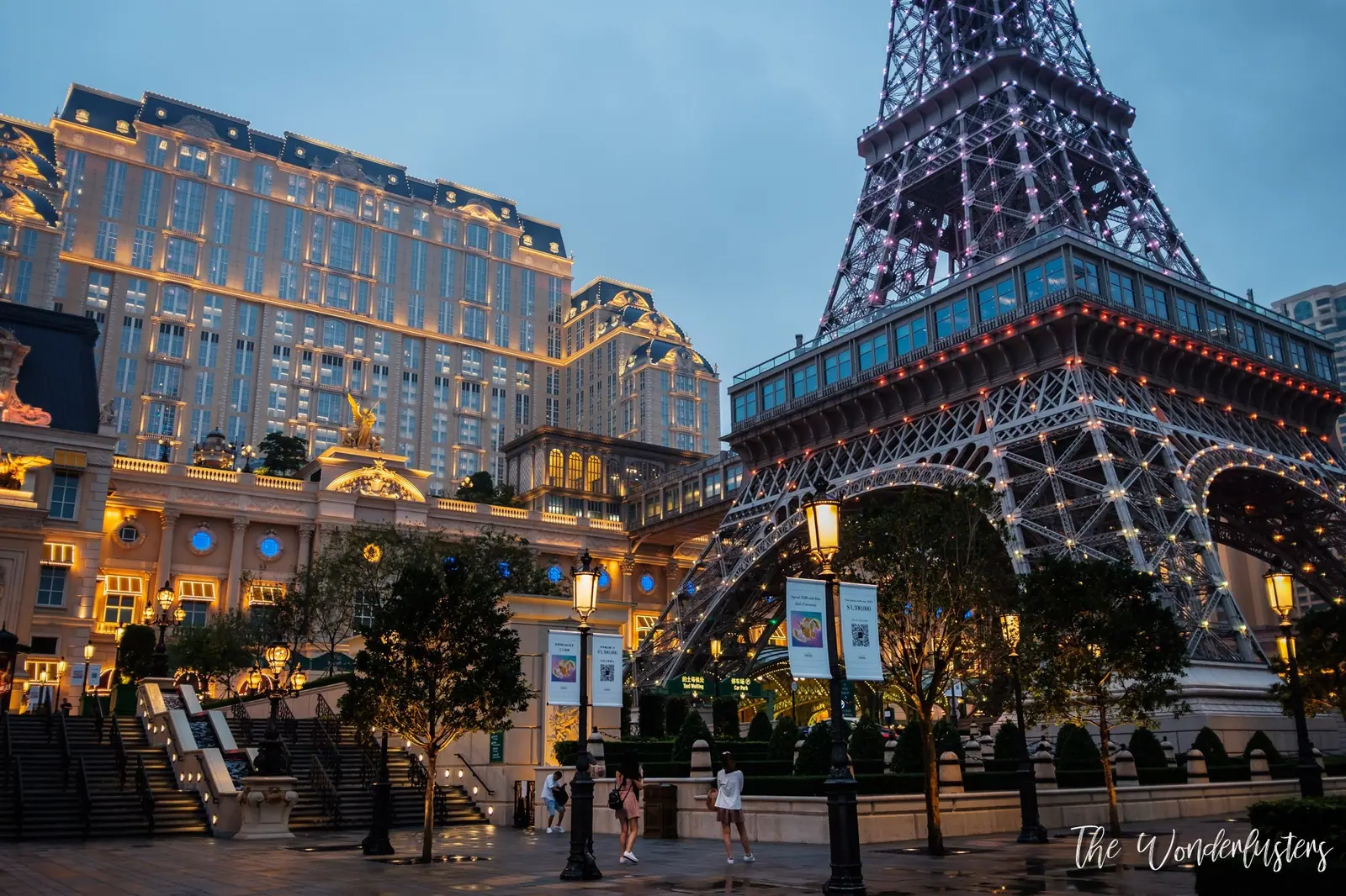 Eiffel Tower replica at The Parisian Macao