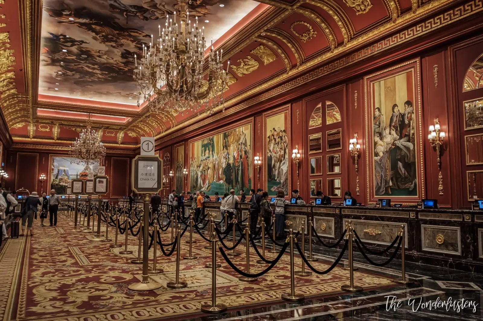 Lobby of The Parisian Macao