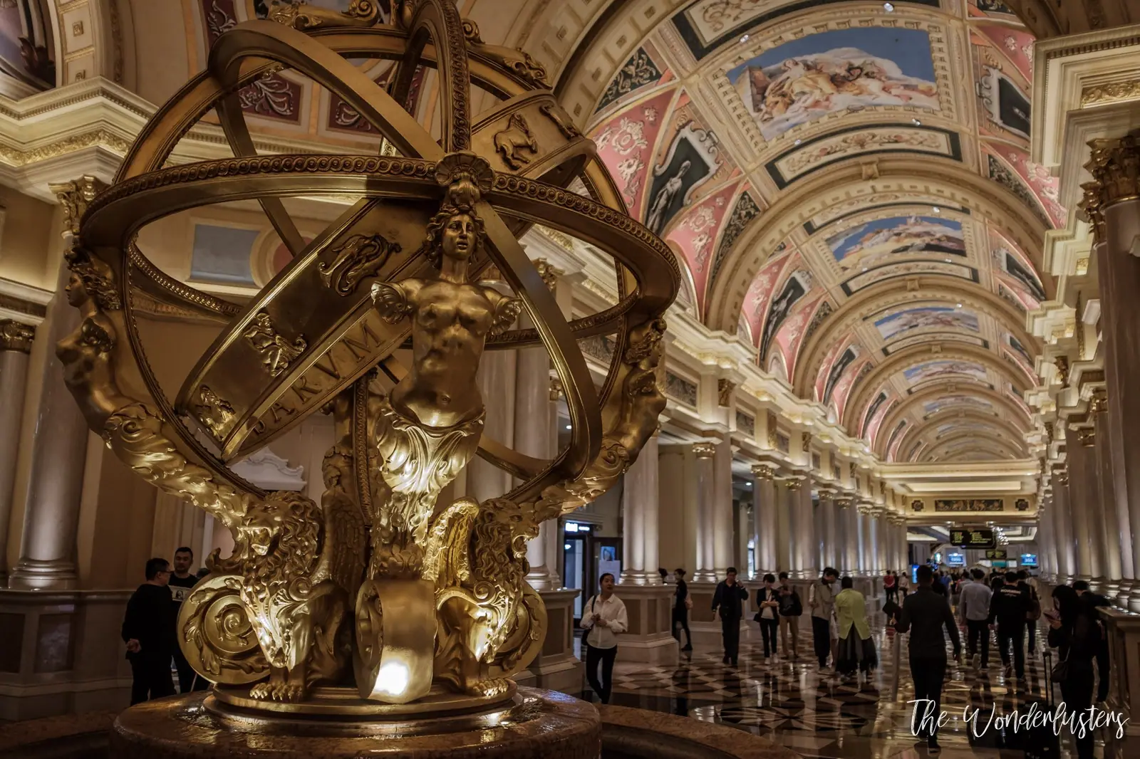 Indoor hall of The Venetian Macao