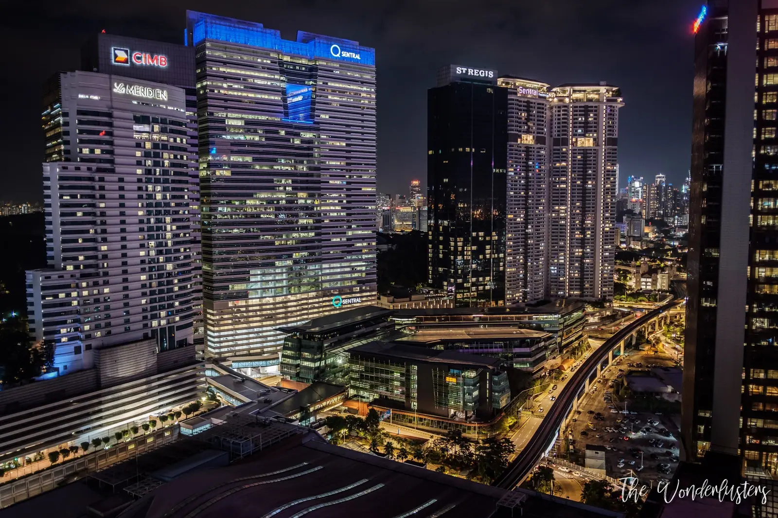 City view from Aloft Kuala Lumpur Sentral