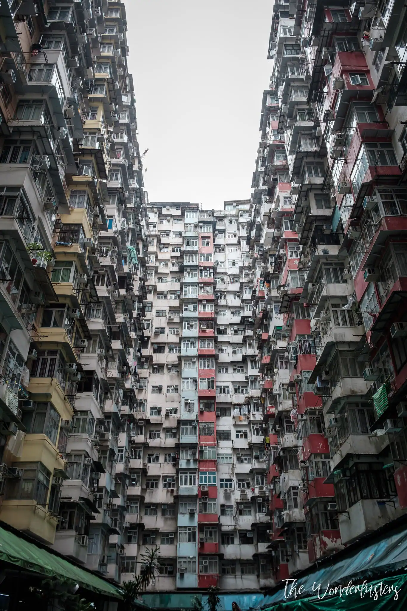 Yick Cheong Building, the Monster Building, in Quarry Bay