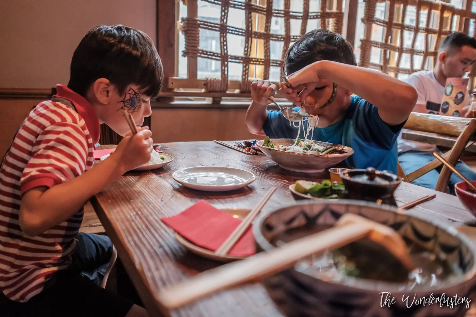 Asian food, London