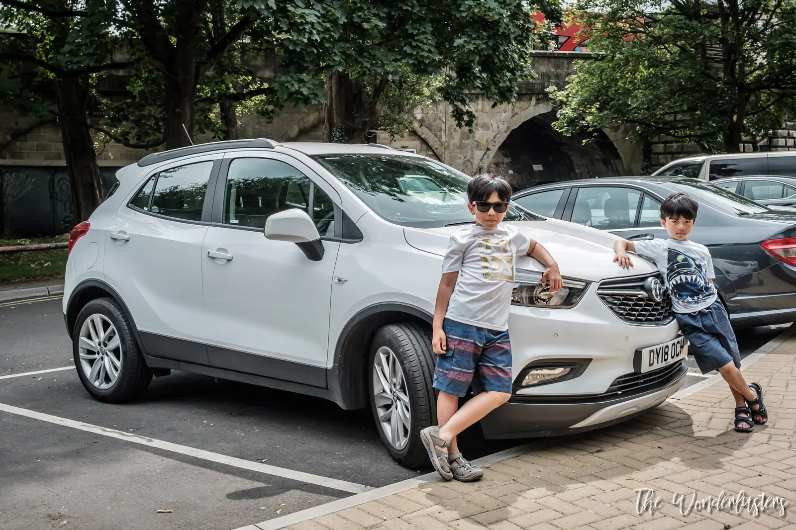 The rental car