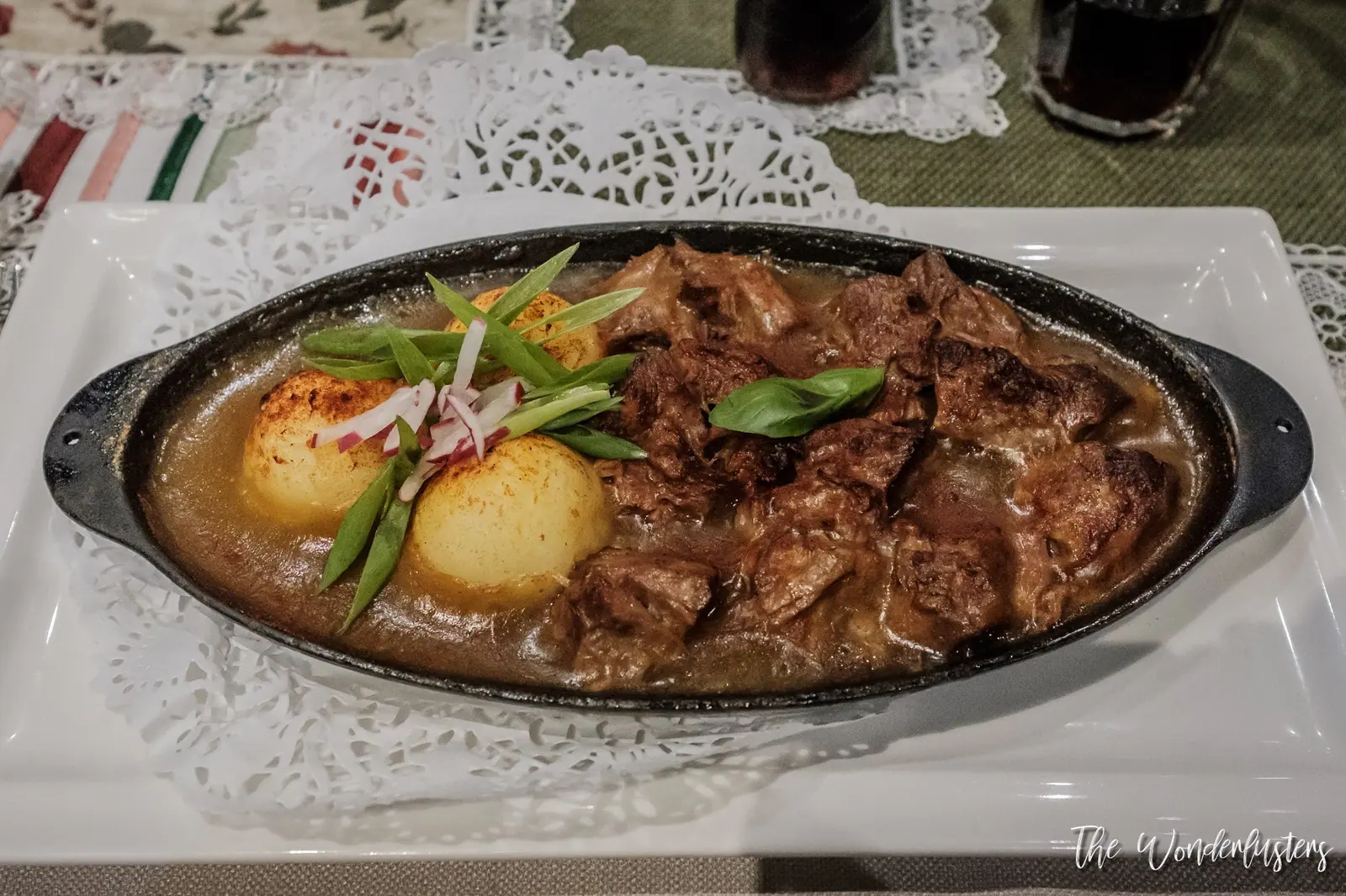 A traditional Bulgarian dish