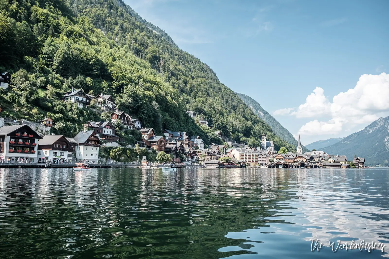 Hallstatt from the Lake