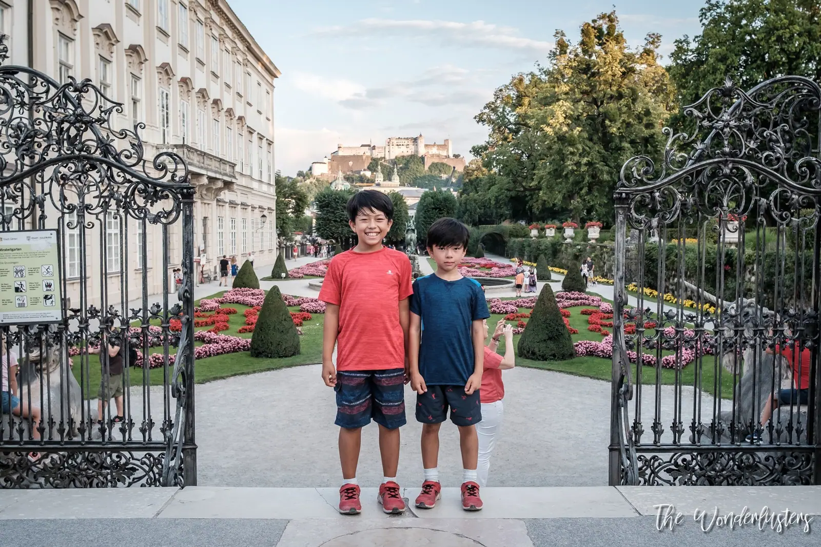 Mirabell Gardens in Salzburg, Austria