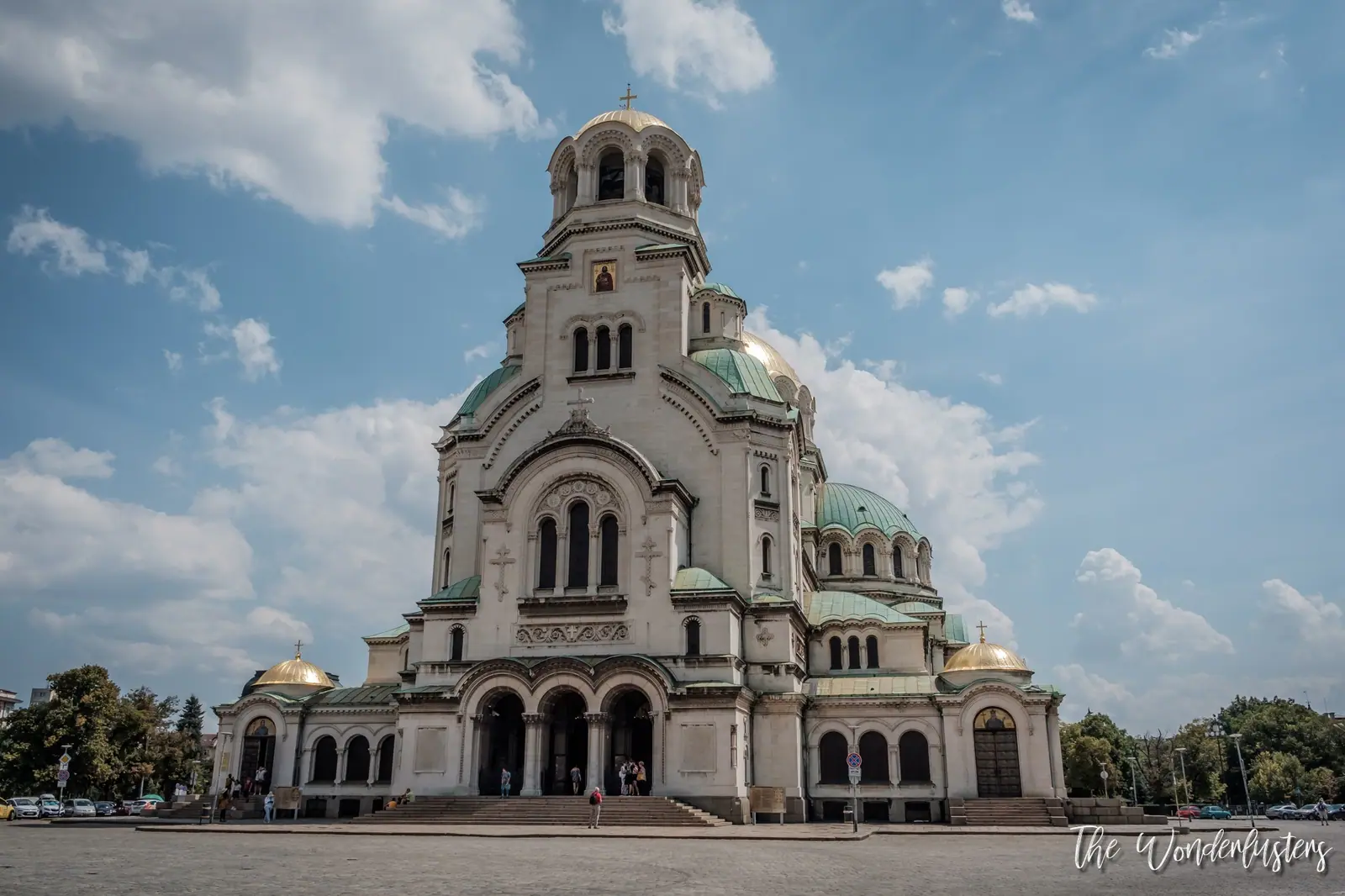 Aleksandar Nevski Cathedral, front view