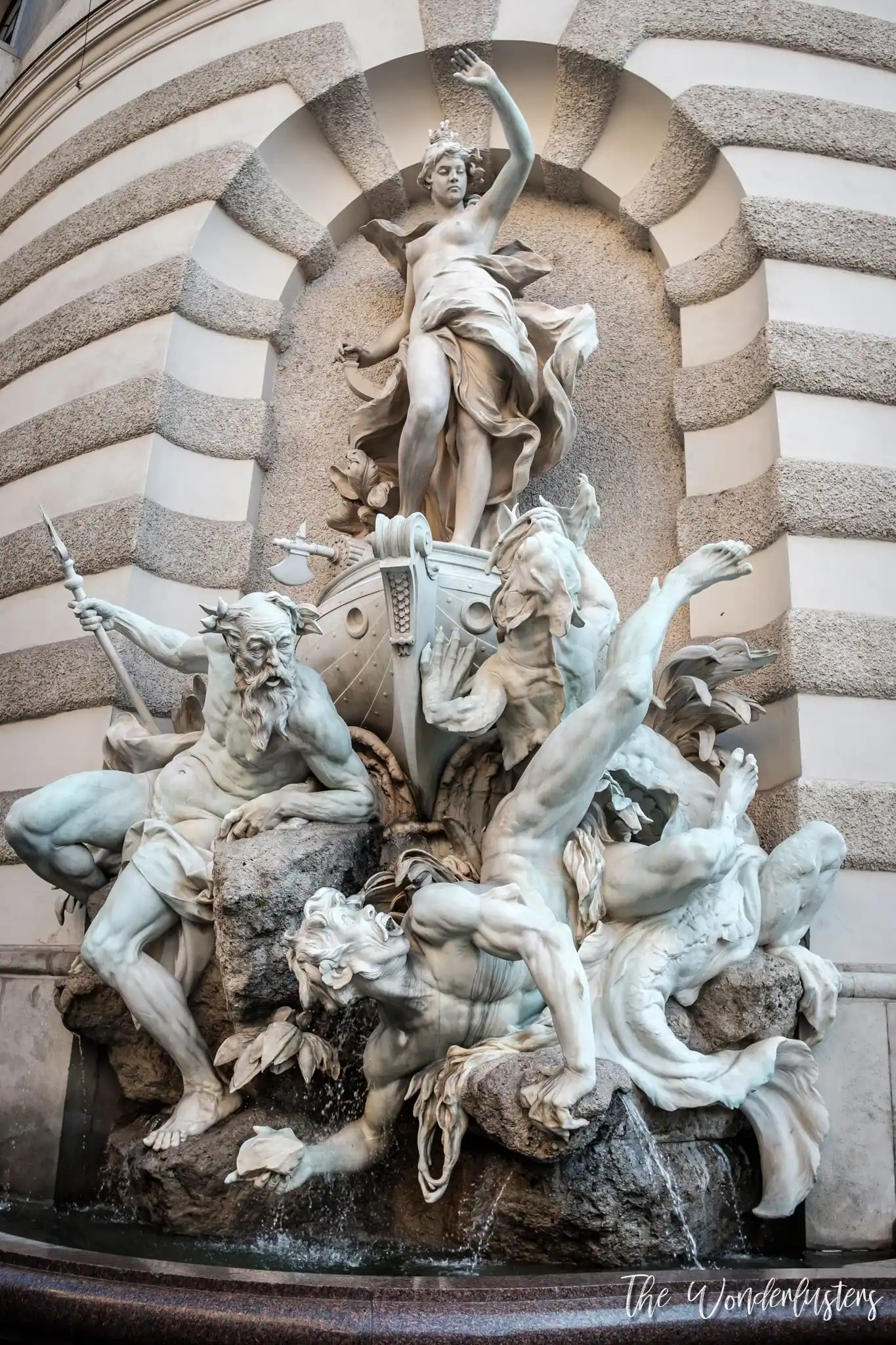 Statue at Hofburg, Vienna