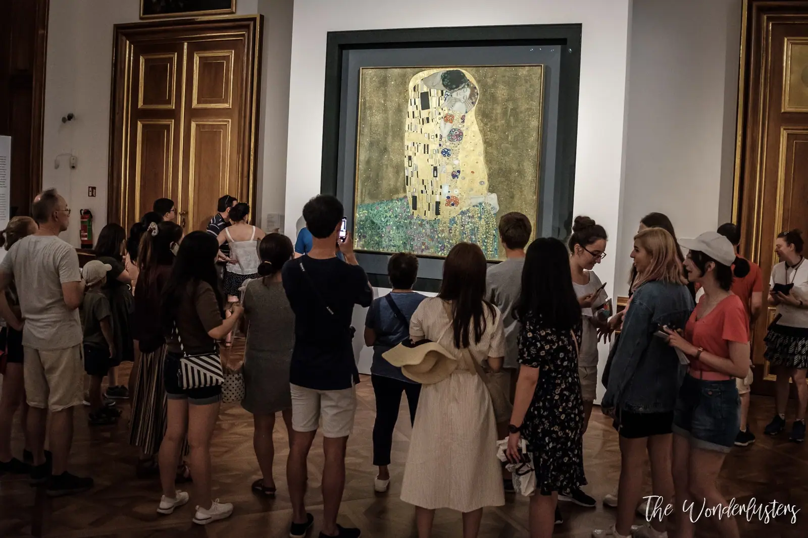 The Kiss from Gustav Klimt, Vienna