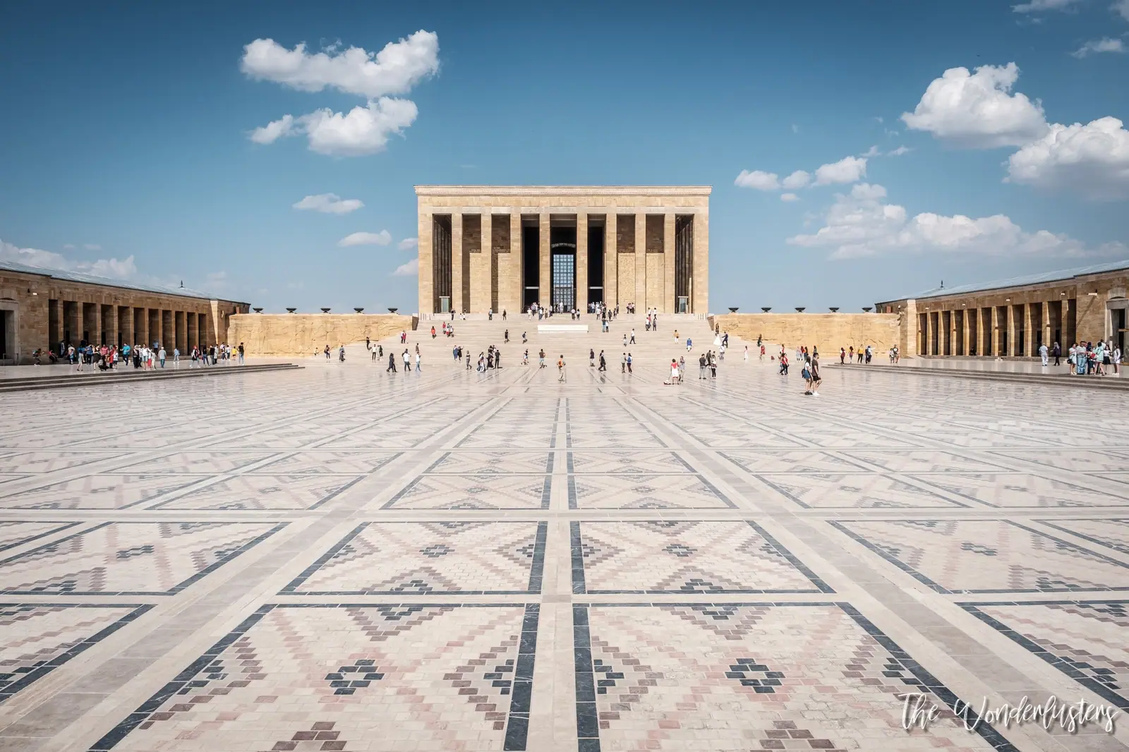 Anitkabir, the mausoleum of Ataturk, Ankara