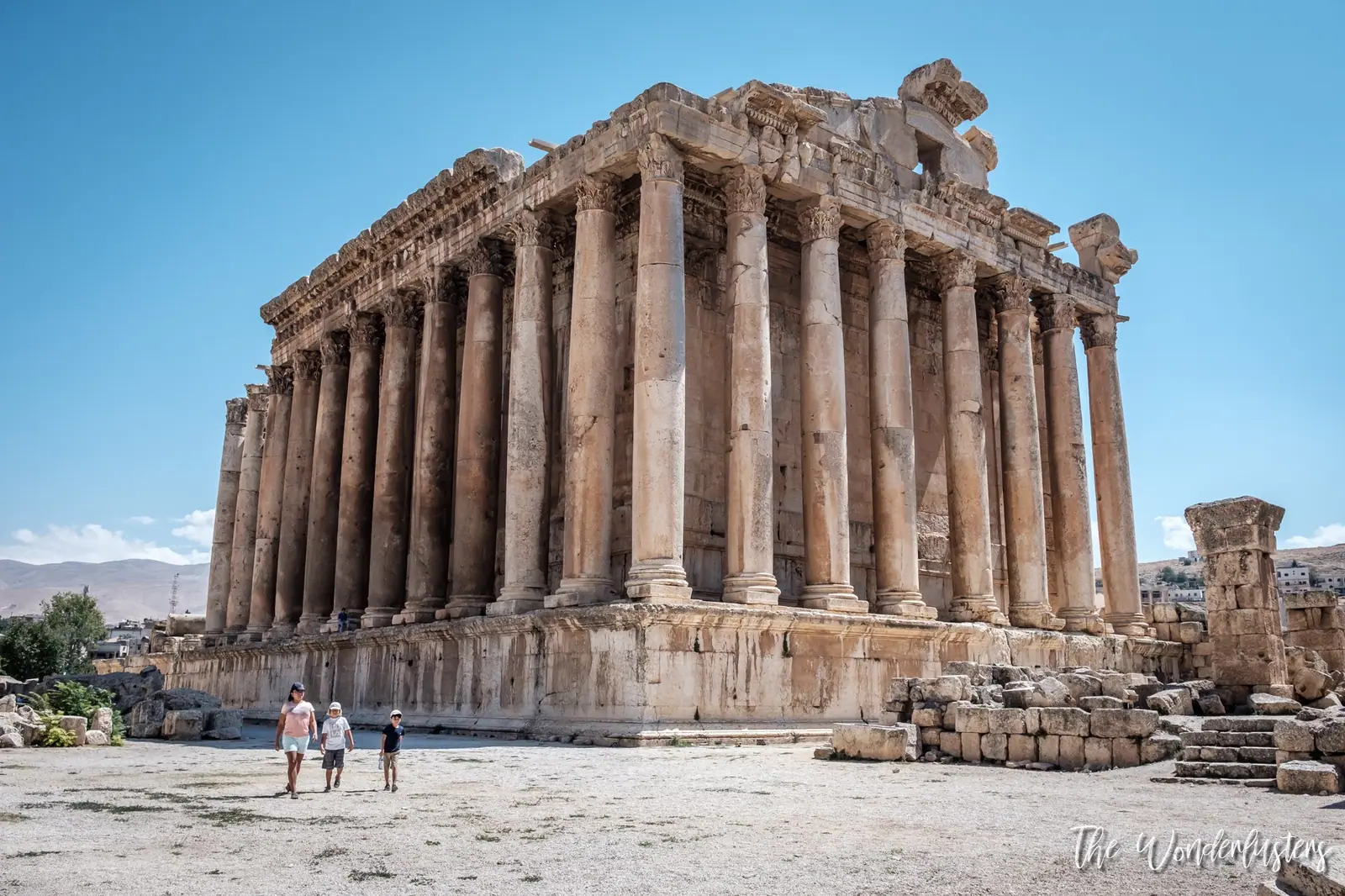 Temple of Bacchus at Baalbek, Lebanon