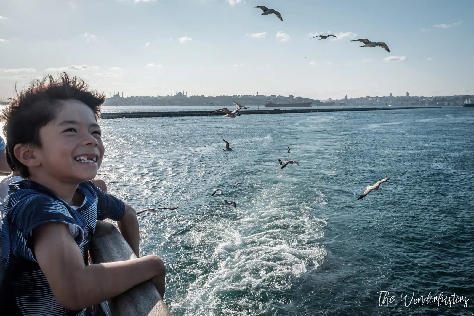 Crossing the Bosphorus by ferry