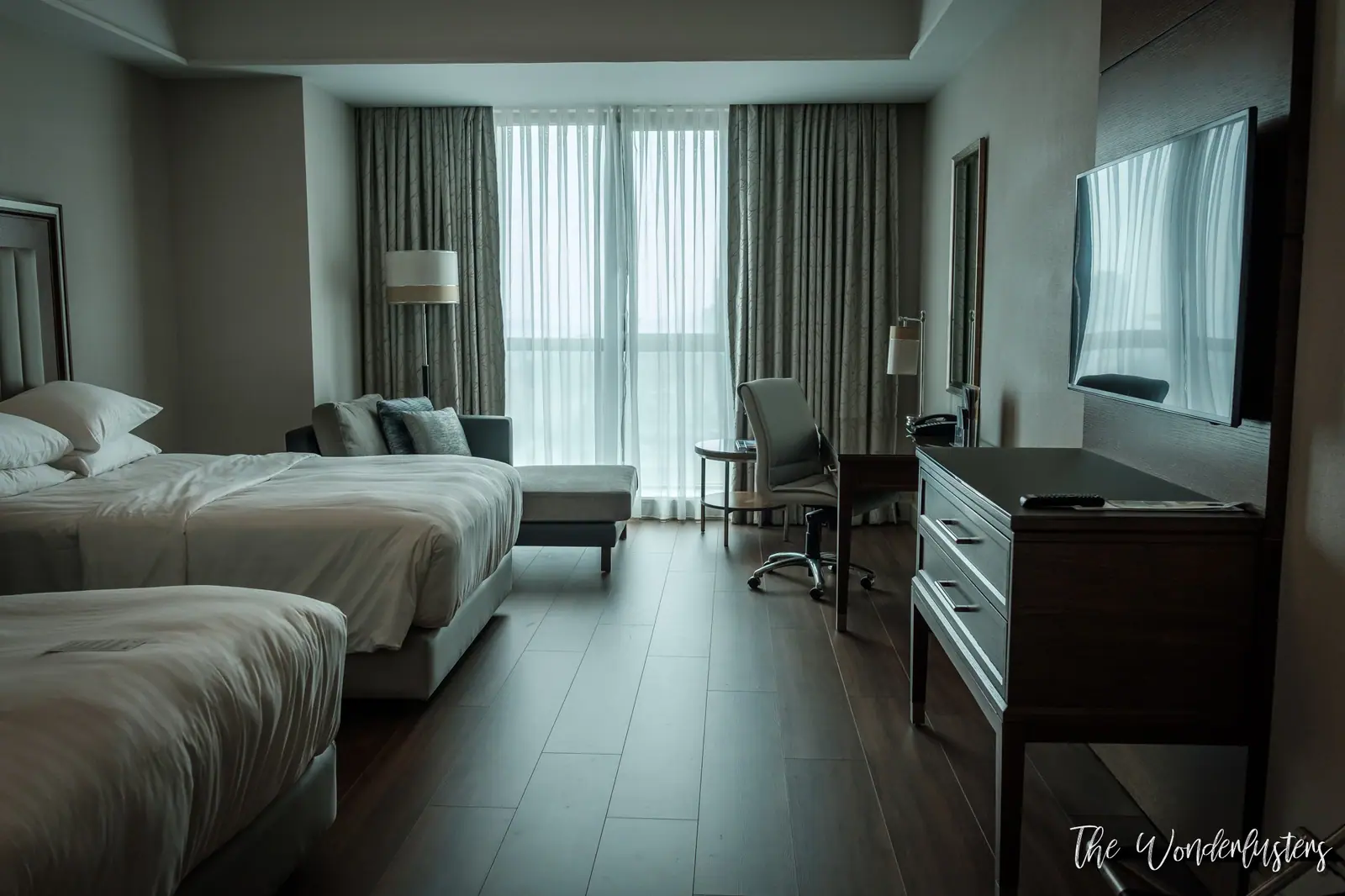 Room at the Istanbul Marriott Hotel Asia