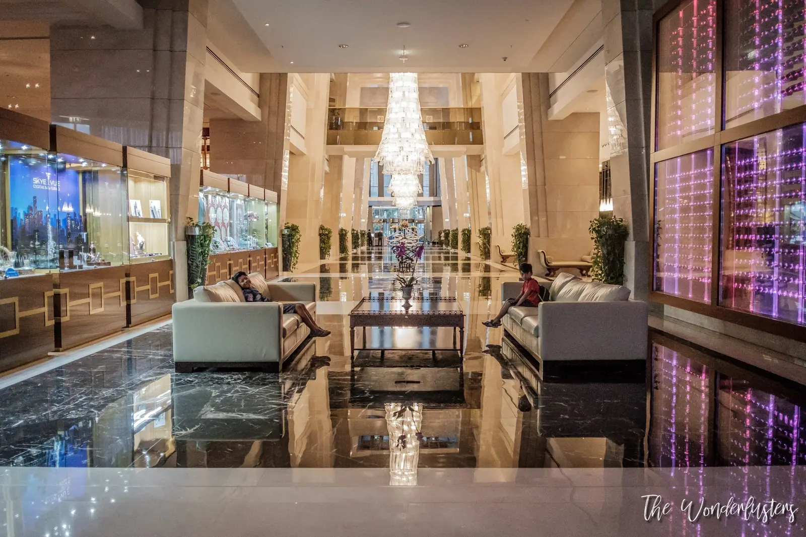Main hall of the JW Marriott Ankara