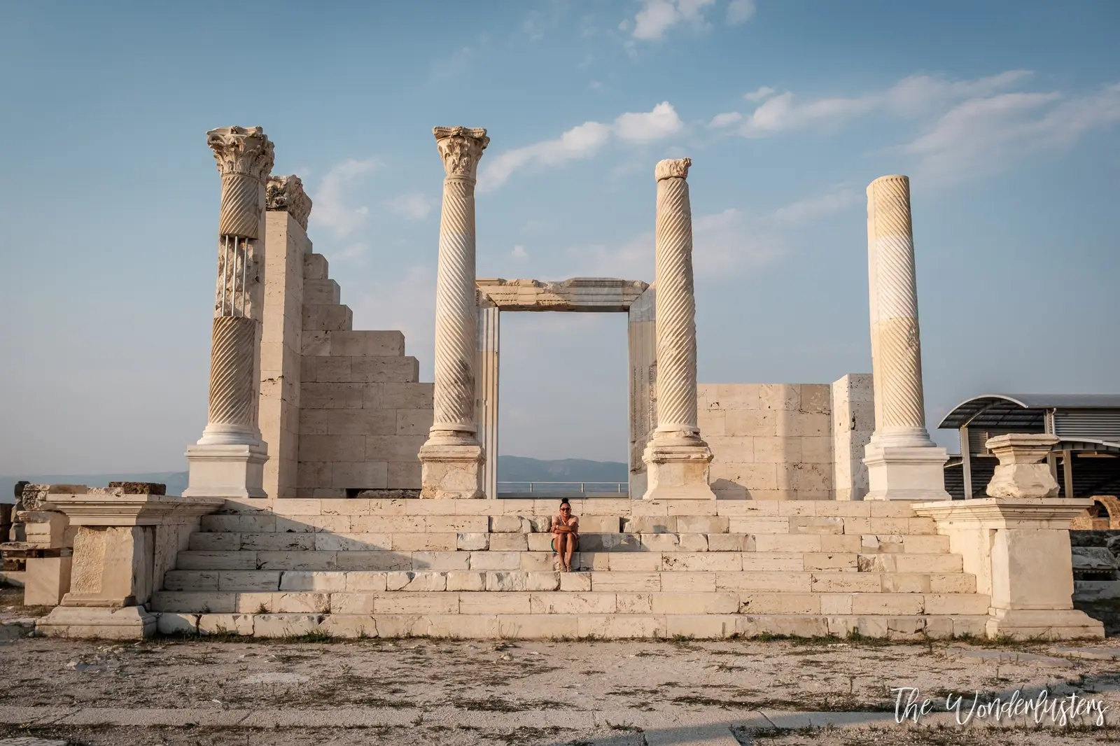Temple A at the Laodicea ruins