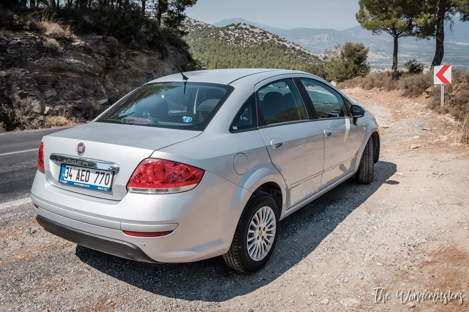 Our rental Fiat Linea
