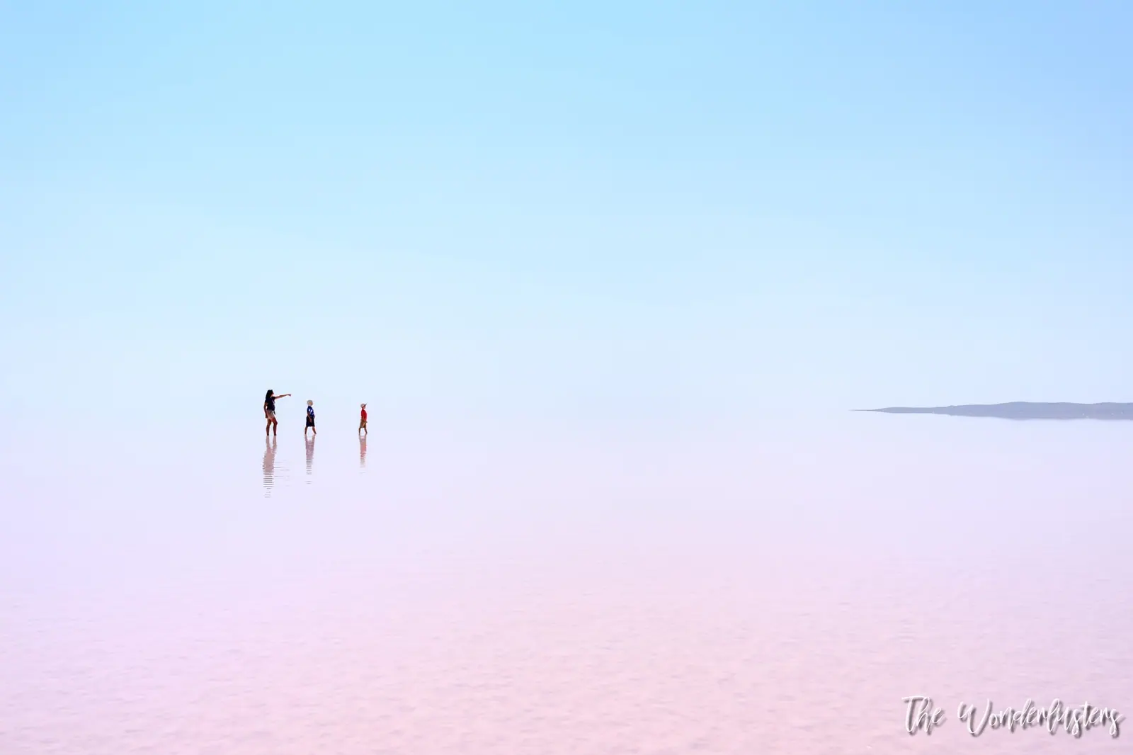 Tuz Lake, a salt lake in central Turkey