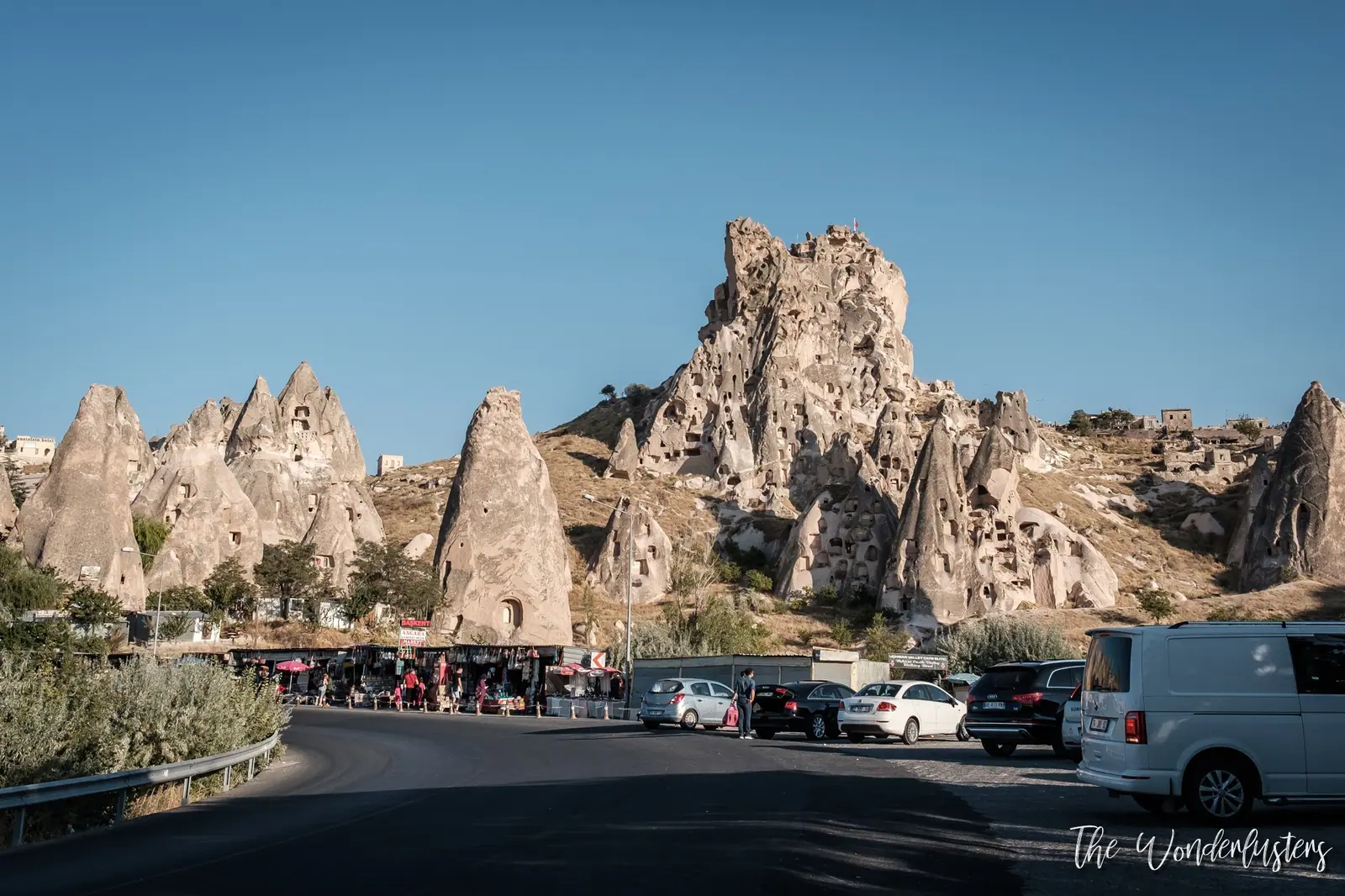 Uchisar Castle, carved into the rock