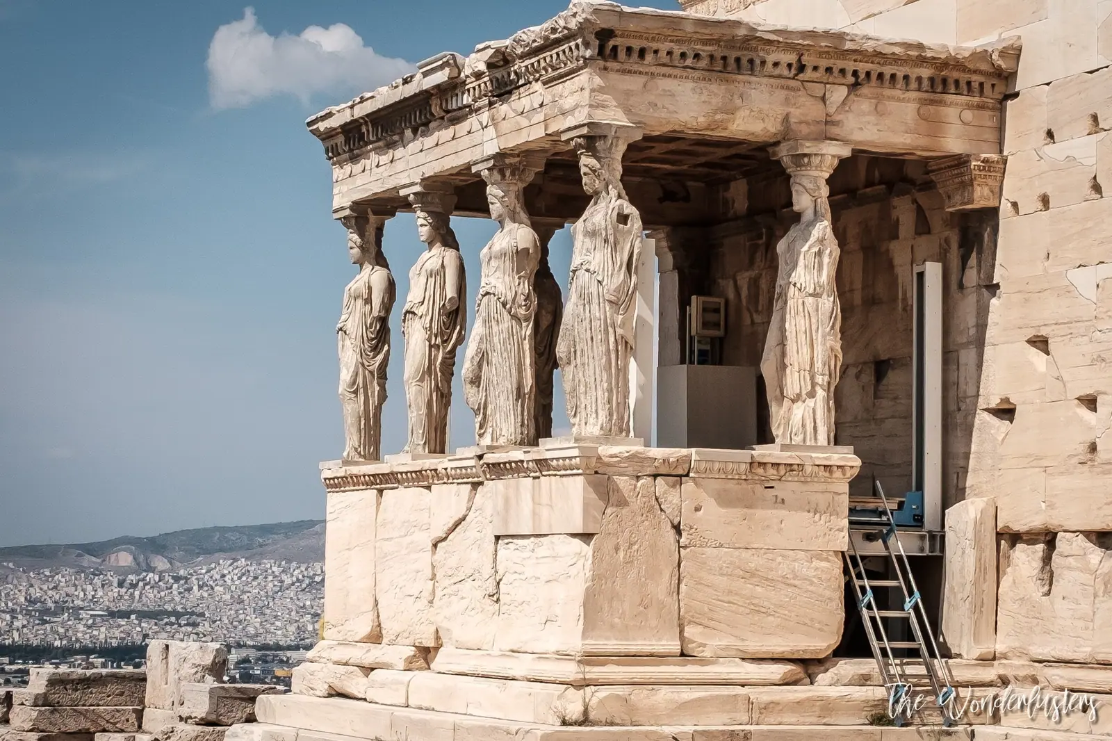 Athens - the Caryatid Statues