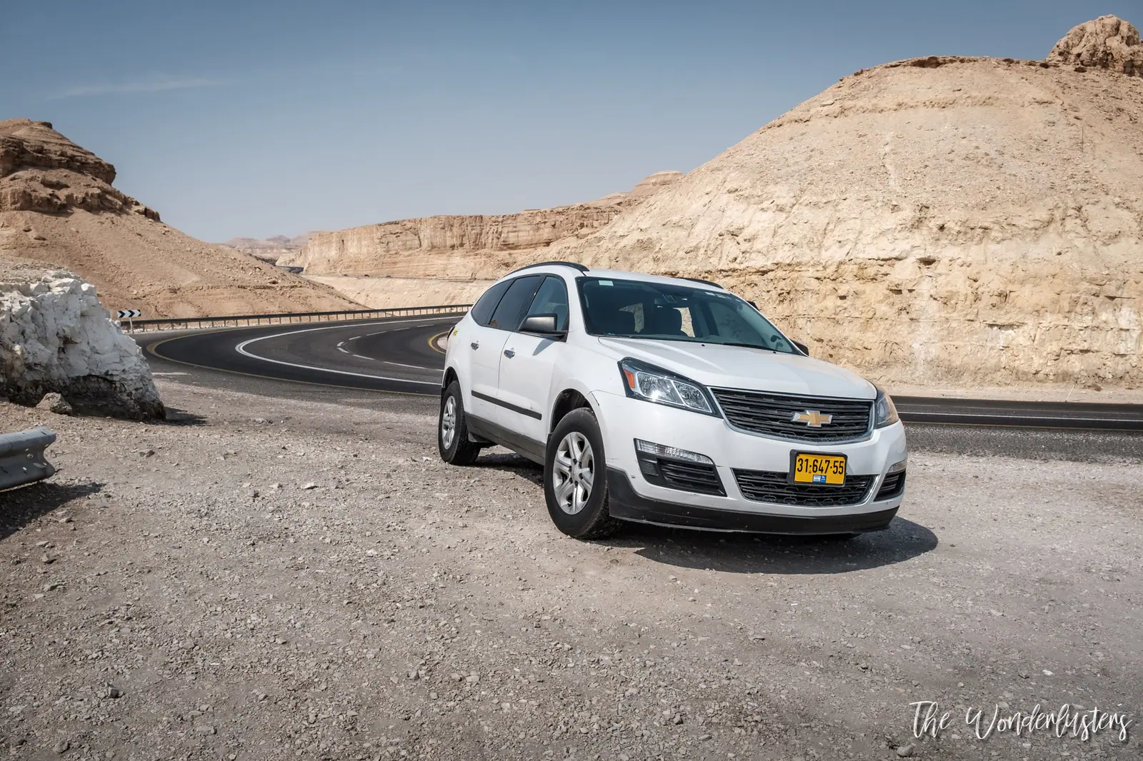 Our rental car, Chevrolet Traverse