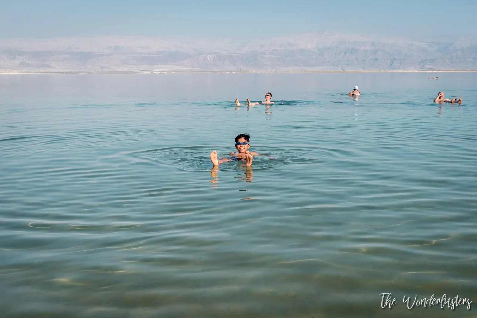 Dead Sea at Ein Bokek, Israel
