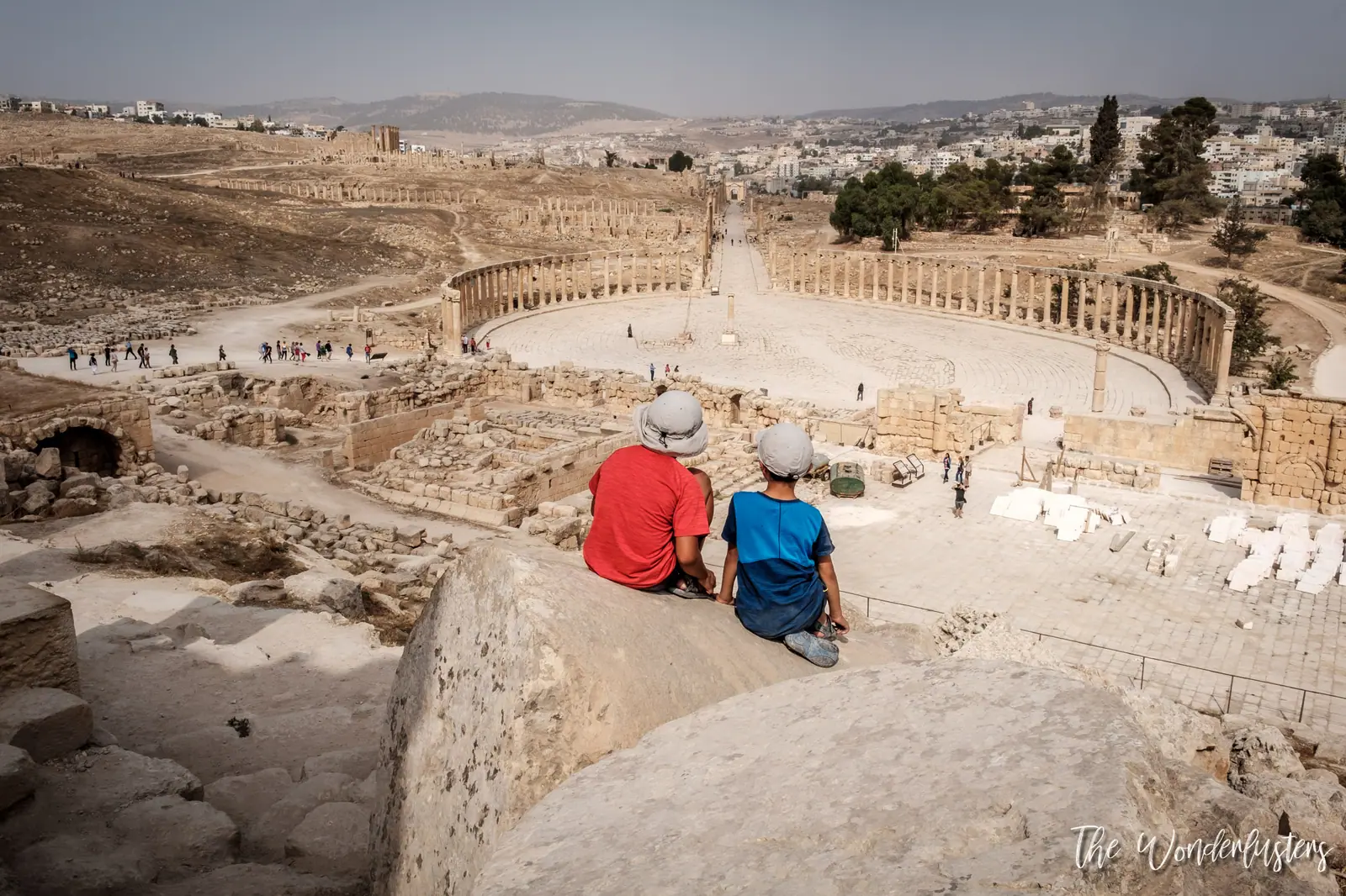 Ancient Roman ruins of Jerash