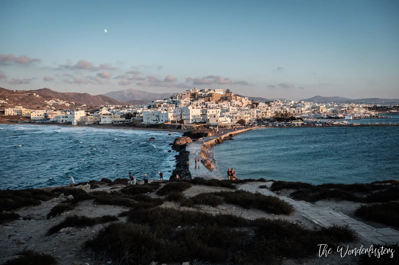 View of Naxos, Greece