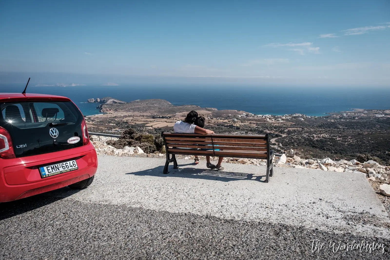 Naxos - View on the eastern coastline