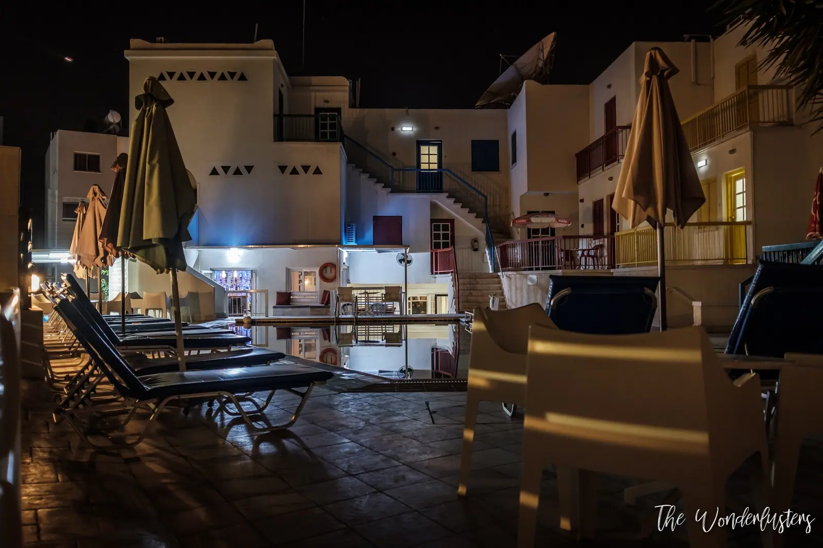 Our hotel at Larnaca