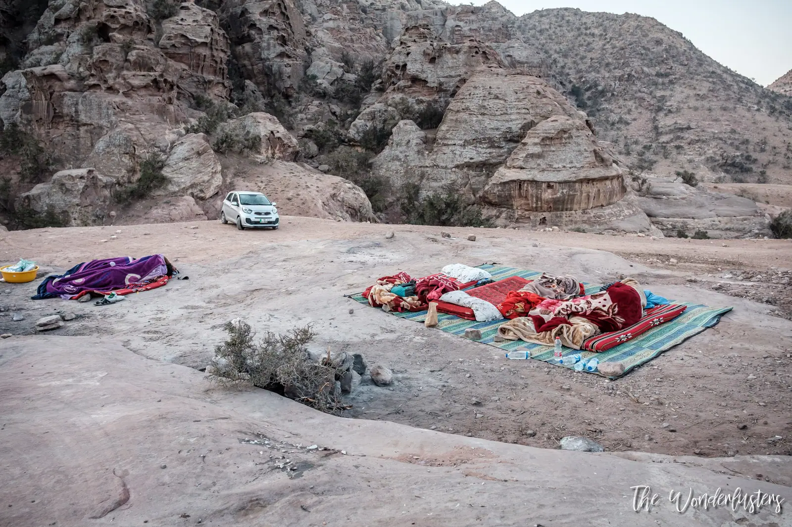Sleeping under the stars in Petra, Bedouin-style