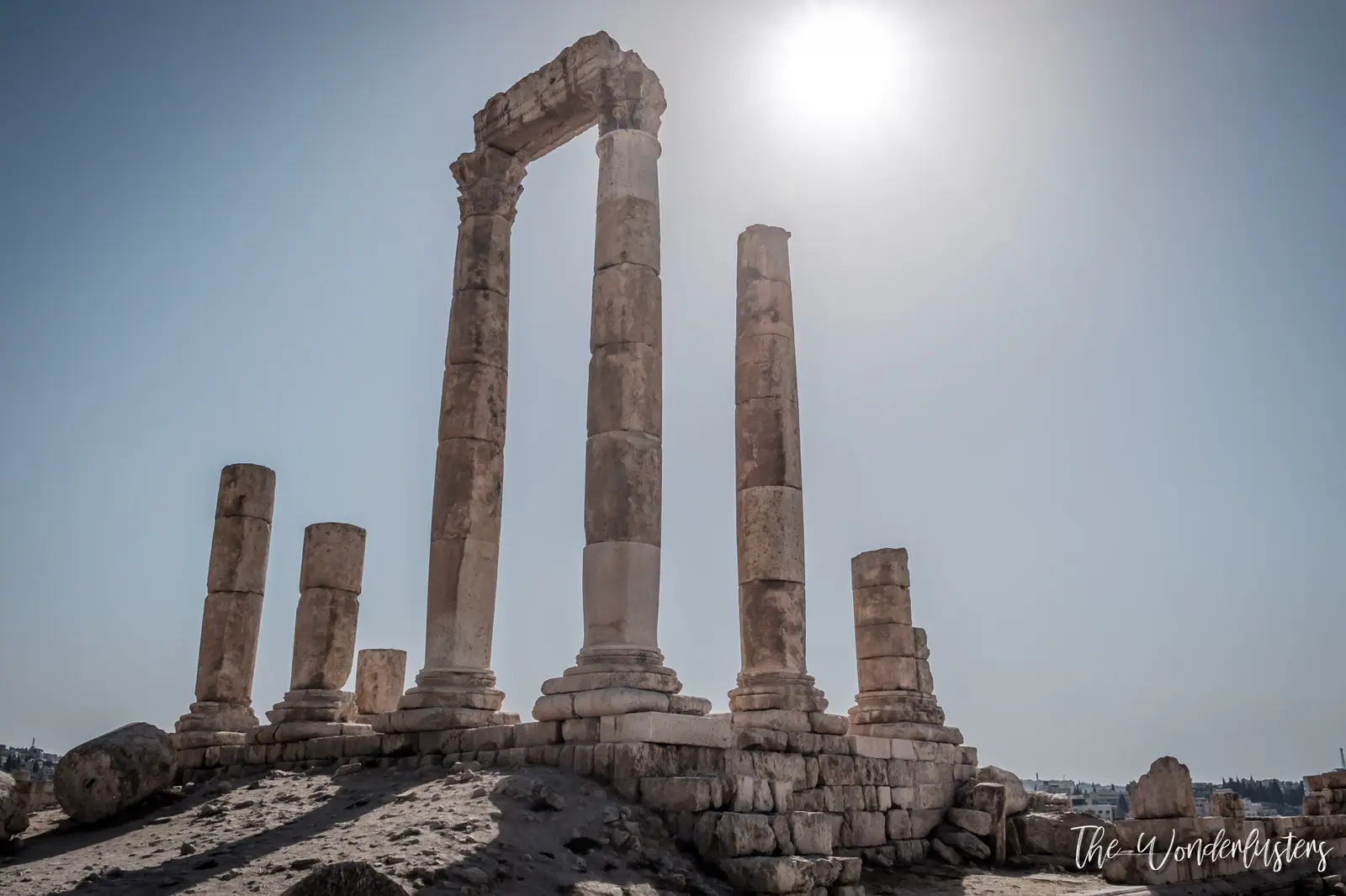 Temple of Hercules at the Amman Citadel