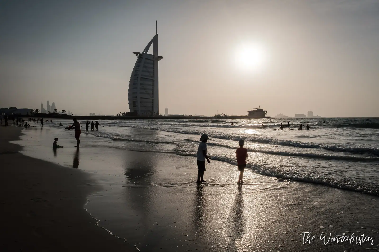 Burj Al Arab from Sunset Beach